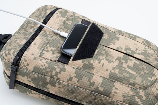 VARSANT Crossbody Sling Bag 3L – Pixel Camo Denier