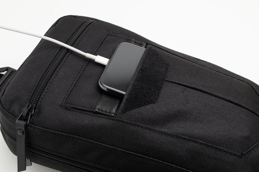 VARSANT Crossbody Sling Bag 3L – Black Denier