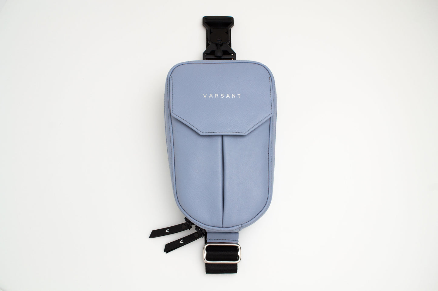 VARSANT Mini Crossbody Sling Bag 2L – Sky Blue Leather
