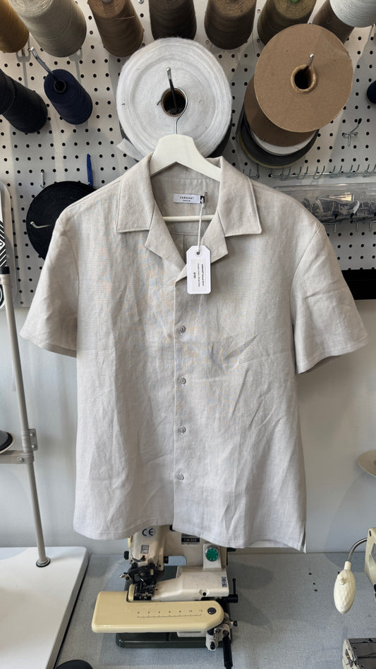 Varsant Casual Shirt Vivaldi Linen - Silver Grey