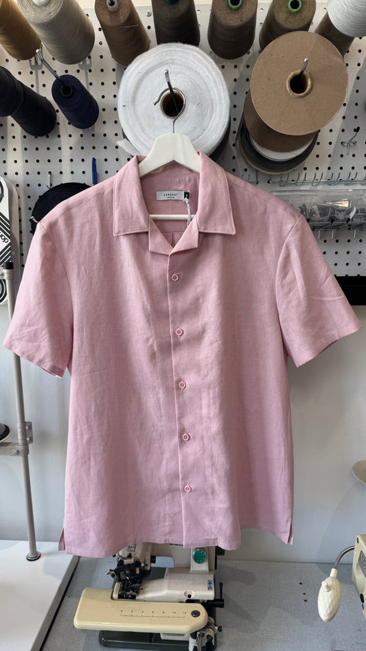 Varsant Casual Shirt Light Linen - Muted Rose