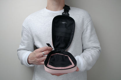 VARSANT Mini Crossbody Sling Bag 2L MAG –  Bubble Gum Leather