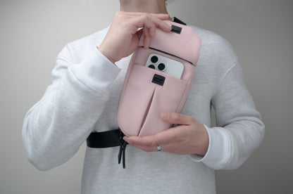 VARSANT Mini Crossbody Sling Bag 2L MAG –  Bubble Gum Leather