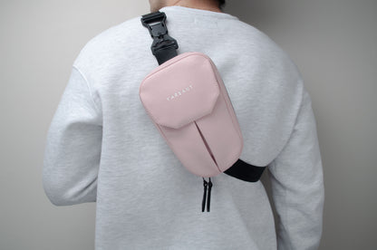 VARSANT Mini Crossbody Sling Bag 2L MAG –  Bubble Gum Leather