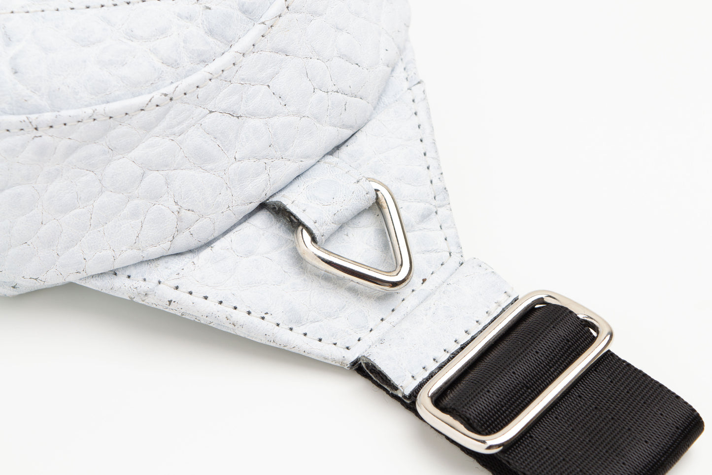 VARSANT Crossbody Sling Bag 3L – Crackle White Leather