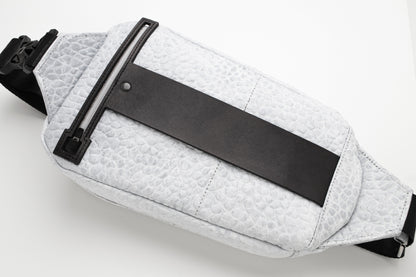 VARSANT Crossbody Sling Bag 3L – Crackle White Leather